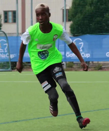 Click Here To Enlarge This Photo Of The Kusasa Stars at the Gothia Cup