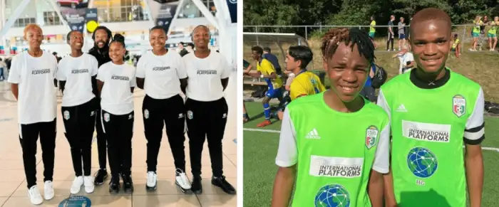 Click Here To Enlarge This Photo Of The Kusasa Stars at the Gothia Cup