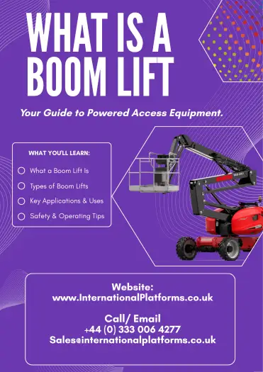Click Here To Enlarge This Photo Of What is a boom lift