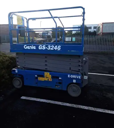 Click Here To Enlarge This Photo Of Genie Scissor Lift - GS3246 - IP101693