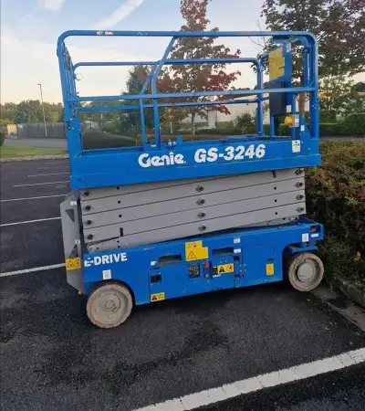 Click Here To Enlarge This Photo Of Genie Scissor Lift - GS3246 - IP101693