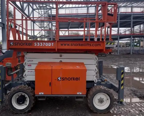 Click Here To Enlarge This Photo Of Snorkel Scissor Lift - S3370RT - IP101763