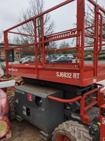 Click Here To Enlarge This Photo Of SkyJack Scissor Lift - SJ6832RT - IP102461
