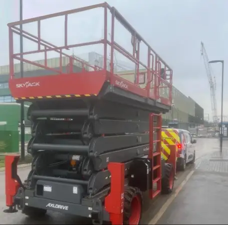 Click Here To Enlarge This Photo Of SkyJack Scissor Lift - SJ9664RT - IP103168