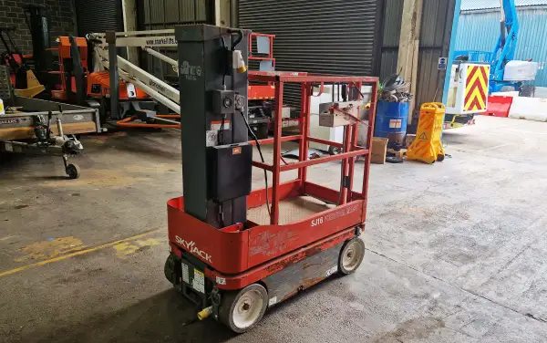 Click Here To Enlarge This Photo Of SkyJack Mast Lift - SJ16 - IP103658