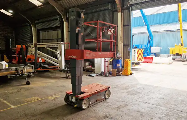 Click Here To Enlarge This Photo Of SkyJack Mast Lift - SJ16 - IP103658