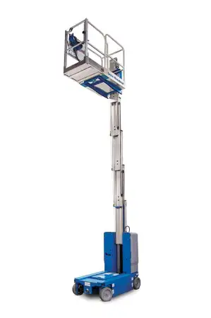 Click Here To Enlarge This Photo Of Genie Mast Lift - GR12