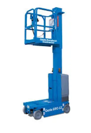 Click Here To Enlarge This Photo Of Genie Mast Lift - GRC12