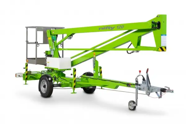 Click Here To Enlarge This Photo Of NiftyLift Trailer Mounted Platforms - Nifty 120