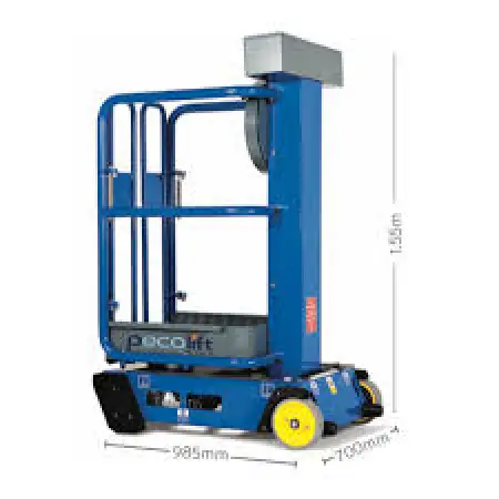 Click Here To Enlarge This Photo Of JLG Push Along Verticals &lpar;PAVs&rpar; - PecoLift