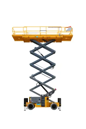 Click Here To Enlarge This Photo Of Haulotte Scissor Lift - HS18-E