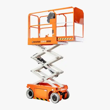 Click Here To Enlarge This Photo Of Snorkel Scissor Lift - S3013 Mini