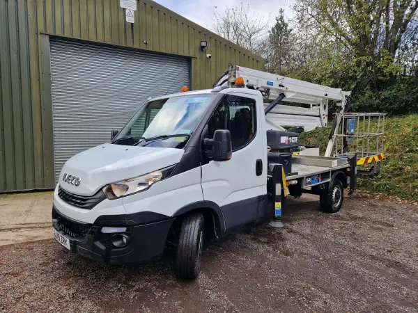 Click Here To Enlarge This Photo Of CTE Truck Mounted Platforms - CTE JHV 21- Iveco Daily 3&period;5T - IP104700