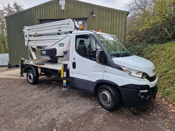 Click Here To Enlarge This Photo Of CTE Truck Mounted Platforms - CTE JHV 21- Iveco Daily 3&period;5T - IP104700