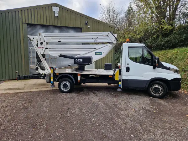 Click Here To Enlarge This Photo Of CTE Truck Mounted Platforms - CTE JHV 21- Iveco Daily 3&period;5T - IP104700