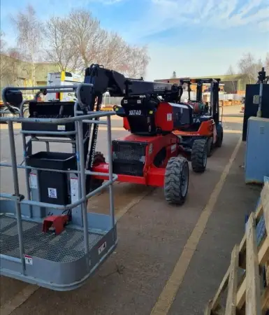 Click Here To Enlarge This Photo Of Manitou Articulated Booms - ManGo12 - IP104827